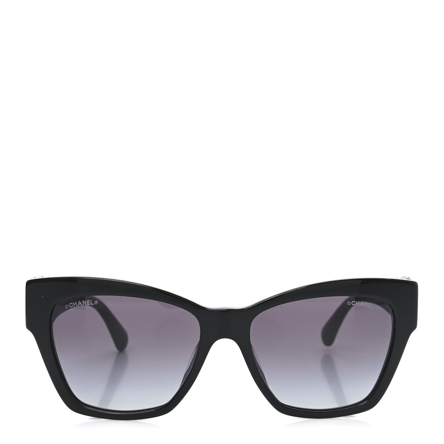 Chanel Cat-Eye Sunglasses — Black 5456-Q
