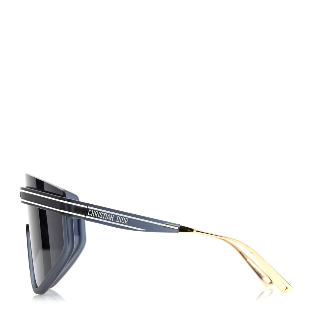 Dior Mask Sunglasses — Blue