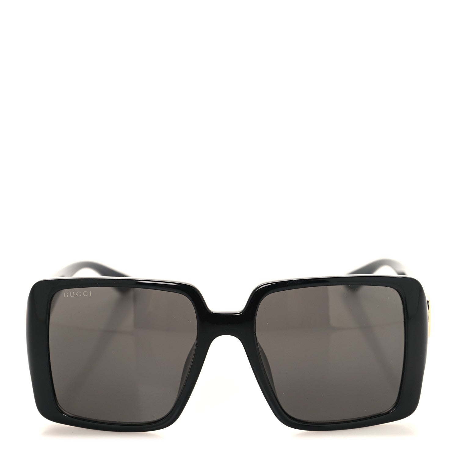 Gucci Square Sunglasses — Black