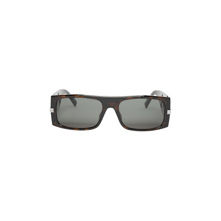 Givenchy Micro Logo Square Sunglasses — Brown