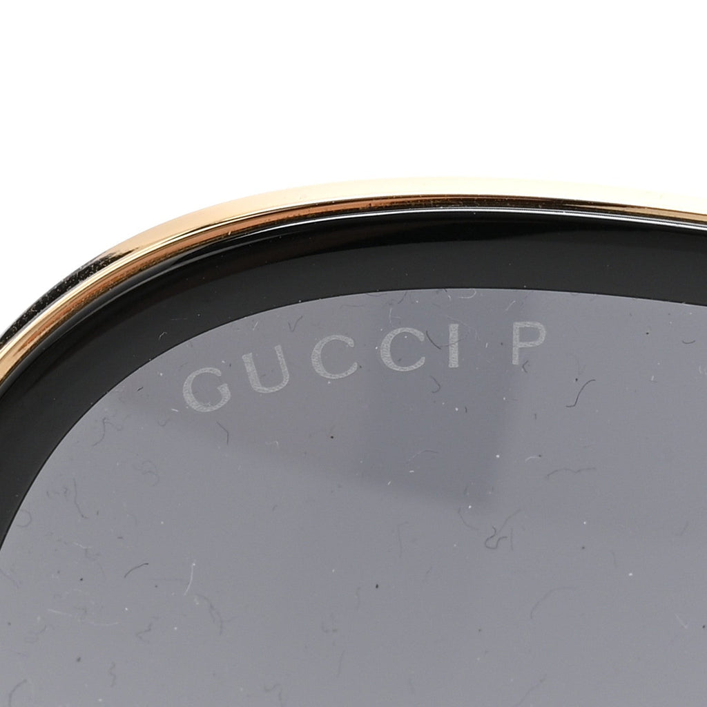 Gucci Aviator Sunglasses — Black GG0062S