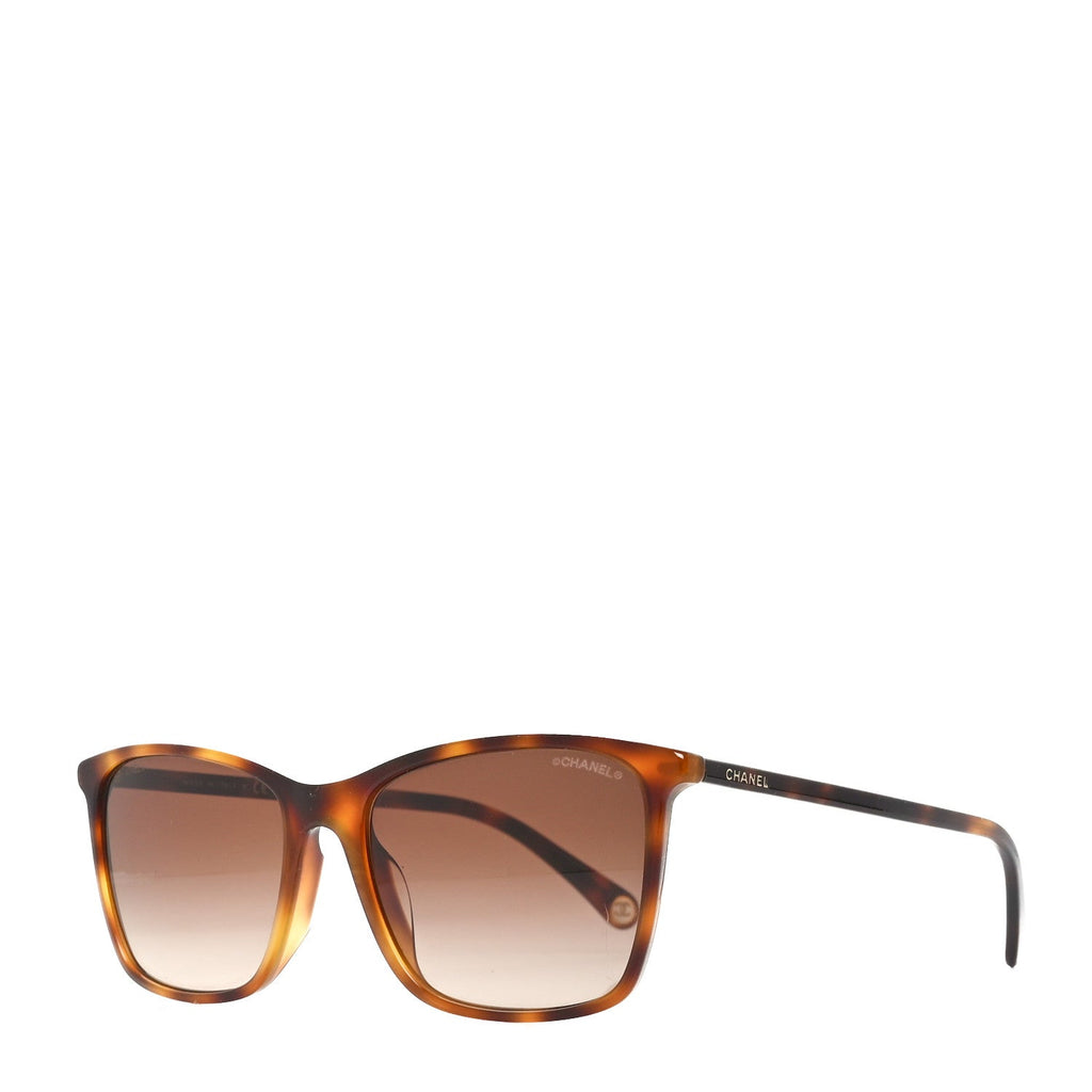 Chanel Square Sunglasses — Tortoise 5447-A