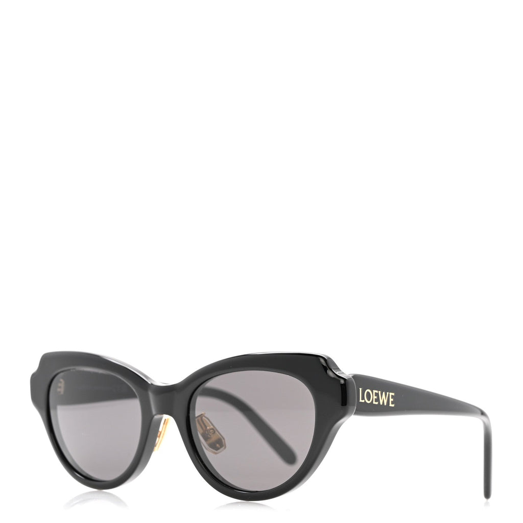 Loewe Cat-Eye Sunglasses — Black