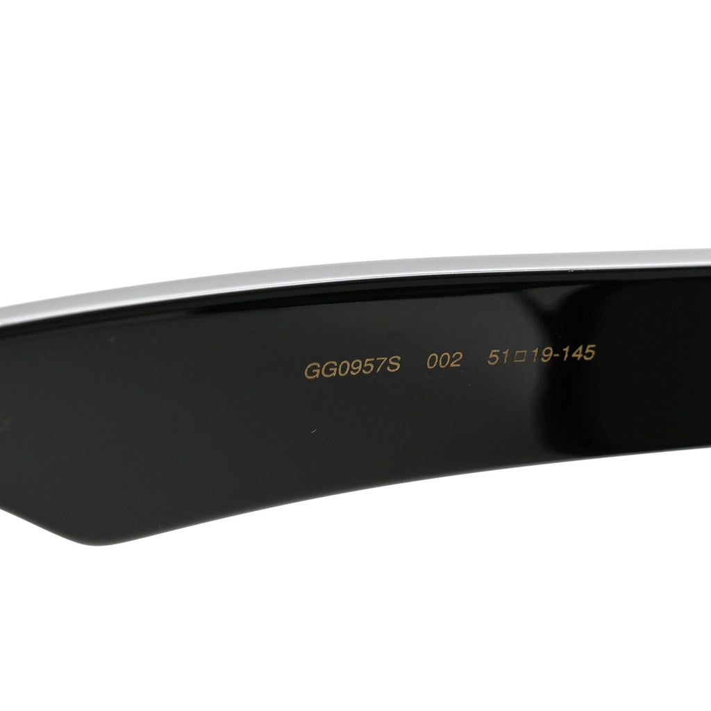 Gucci Cat-Eye Sunglasses — Black GG0957S