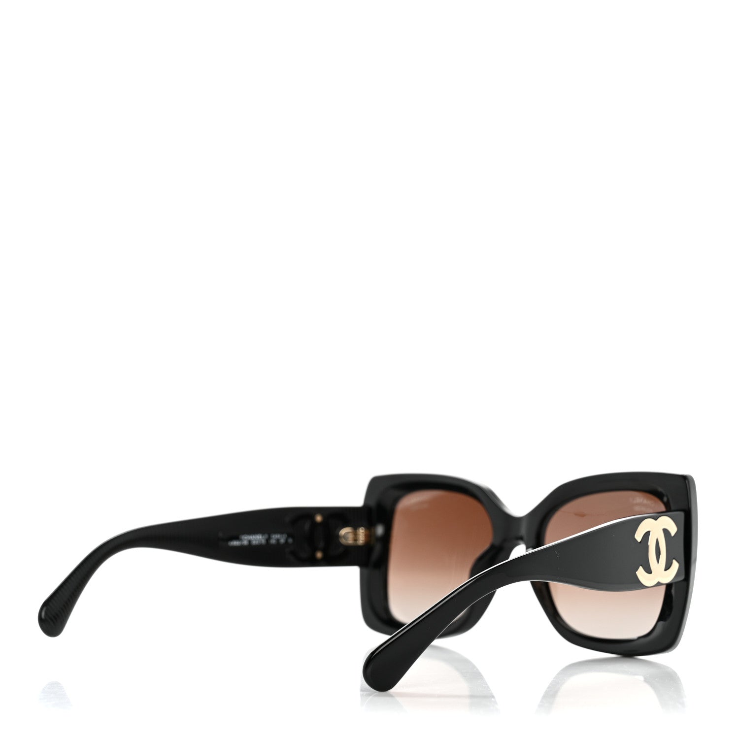Chanel Square Sunglasses — Black 5494-A