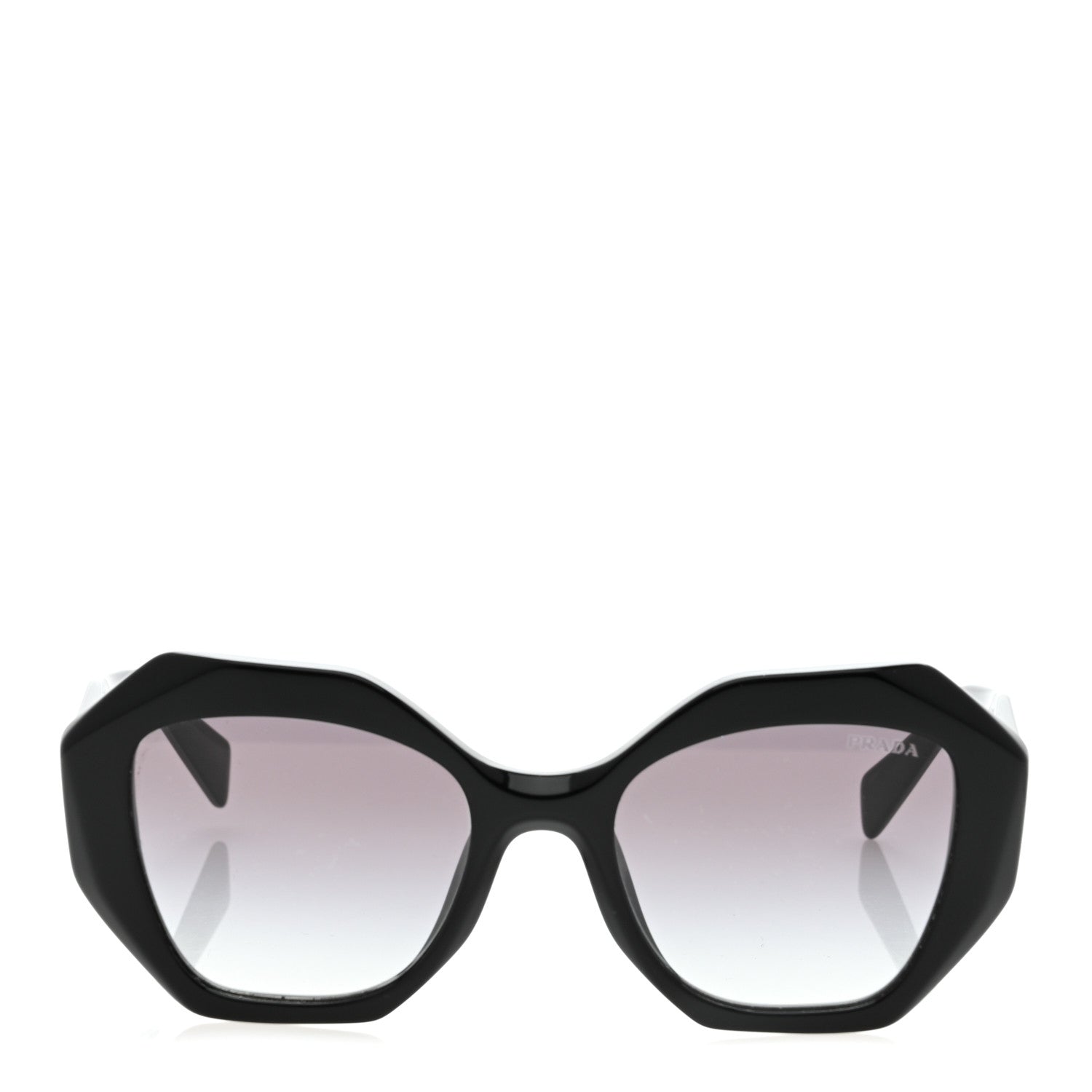 Prada Square Sunglasses — Black SPR 16W