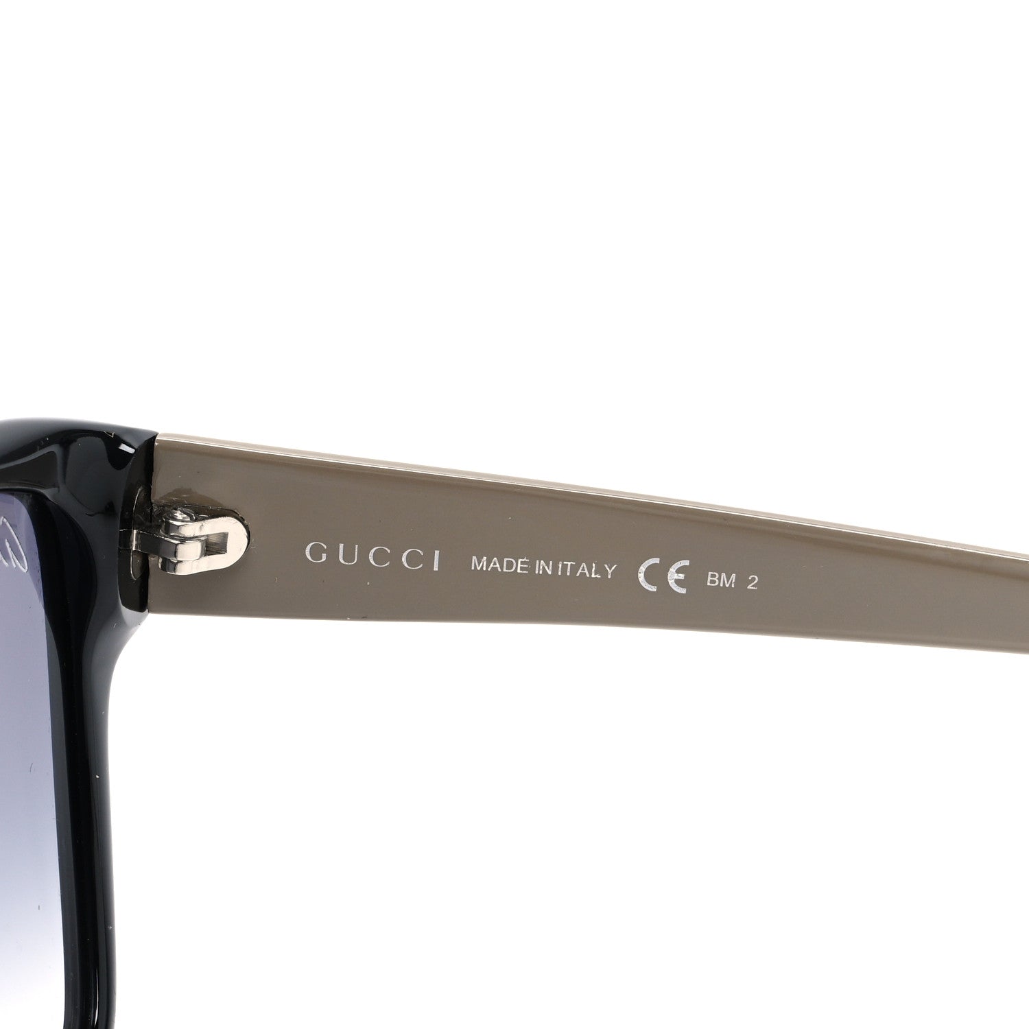 Gucci Square Sunglasses — Black GG3579S