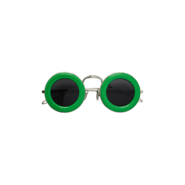 Loewe Round Sunglasses — Green