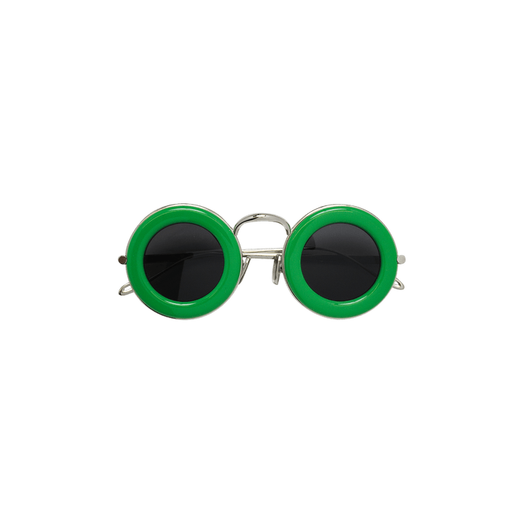 Loewe Round Sunglasses — Green
