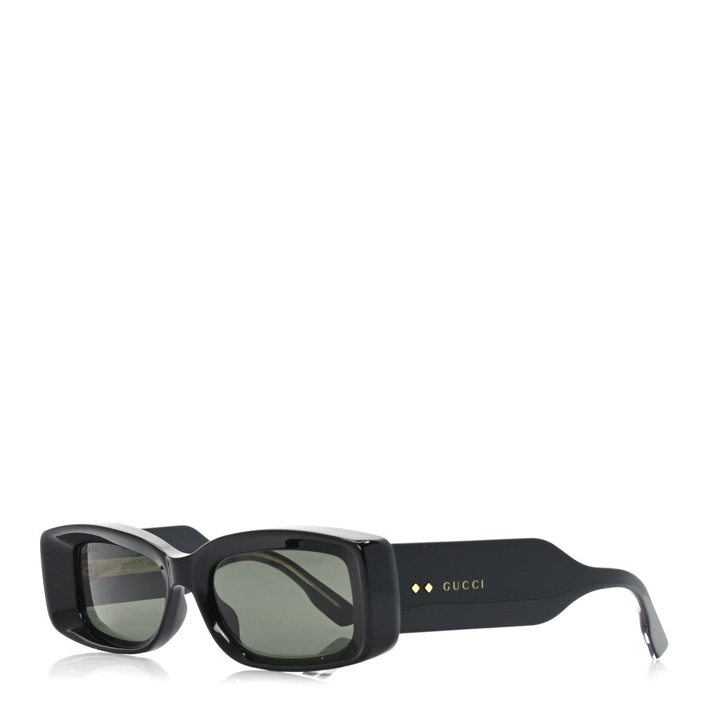Gucci Rectangle Sunglasses — Black GG1528S