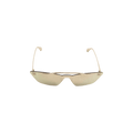 Off-White Cay Eye Metal Mask Sunglasses — Grey