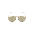 Off-White Pilot Sunglasses — Gold