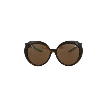 Balenciaga Round Frame Sunglasses — Multi-Color