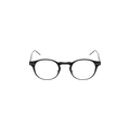 Bottega Veneta Round Frame Sunglasses — Black