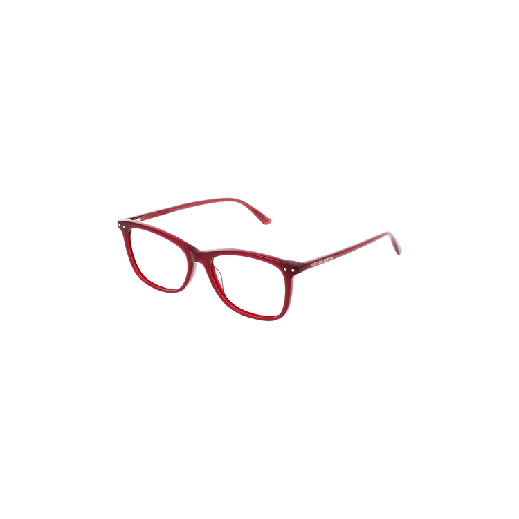 Bottega Veneta Square Frame Sunglasses — Red