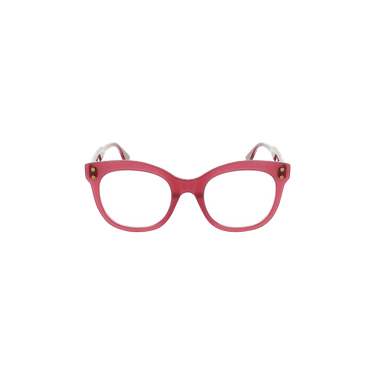 Bottega Veneta Cat Eye Frame Sunglasses — Red