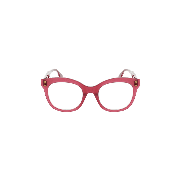 Bottega Veneta Cat Eye Frame Sunglasses — Red