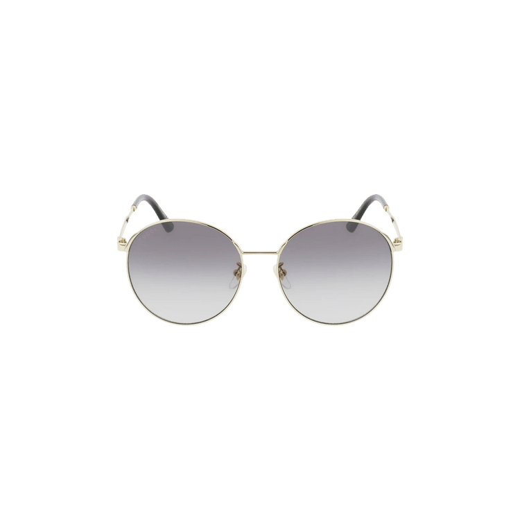 Gucci Round Frame Sunglasses — Gold