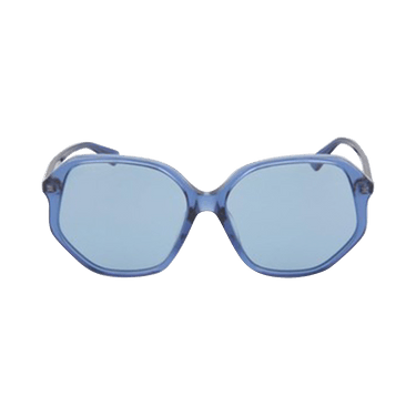 Gucci Square Frame Sunglasses — Blue