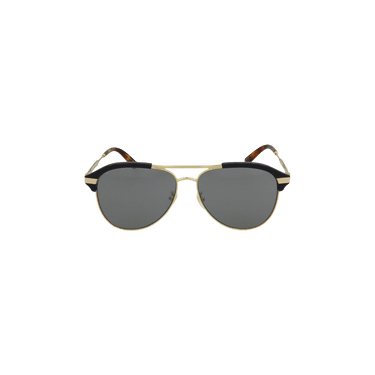 Gucci Aviator Sunglasses — Black