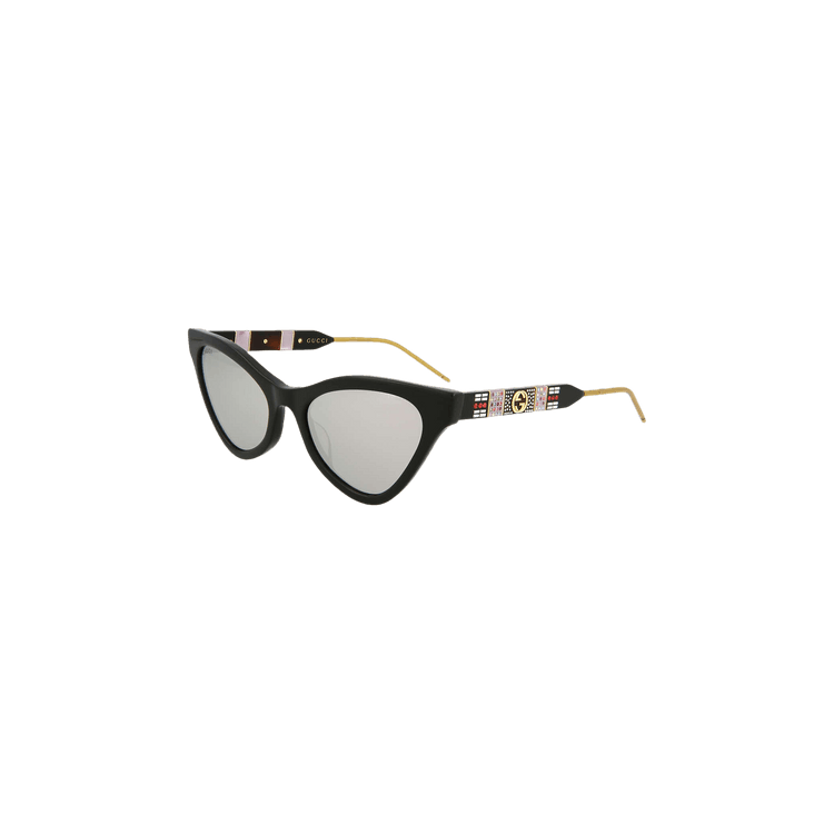 Gucci Cat Eye Frame Sunglasses — Black