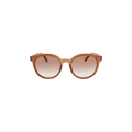 Gucci Round Frame Injection Sunglasses — Brown