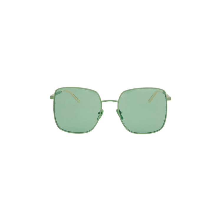 Gucci Square Frame Sunglasses — Green