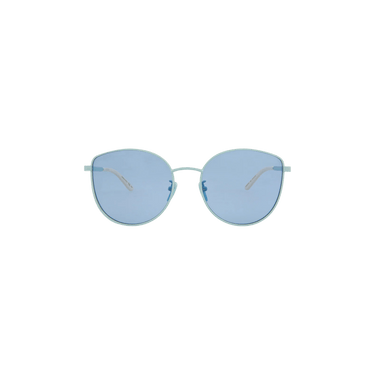 Gucci Round Frame Sunglasses — Blue