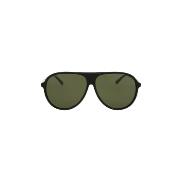 Gucci Aviator Sunglasses — Black