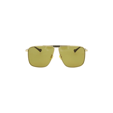 Gucci Aviator Sunglasses — Gold