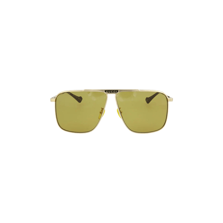 Gucci Aviator Sunglasses — Gold
