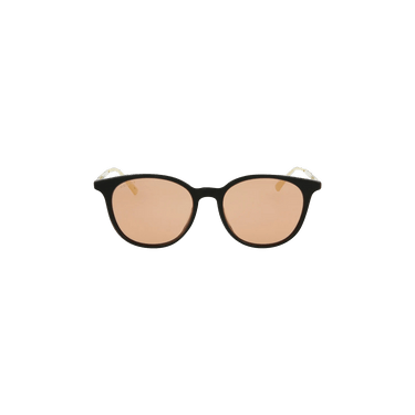 Gucci Round Frame Sunglasses — Black