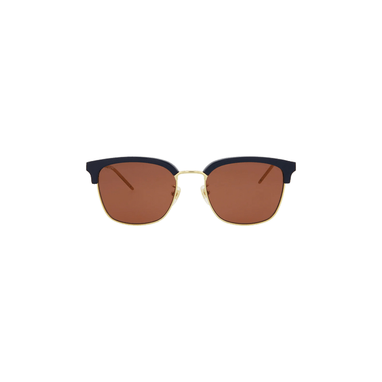 Gucci Square Frame Sunglasses — Blue