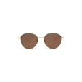 Gucci Round Frame Sunglasses — Gold