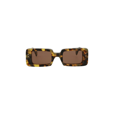 Gucci Square Frame Sunglasses — Brown