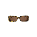 Gucci Square Frame Sunglasses — Brown