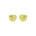 Saint Laurent Round Frame Sunglasses — Gold