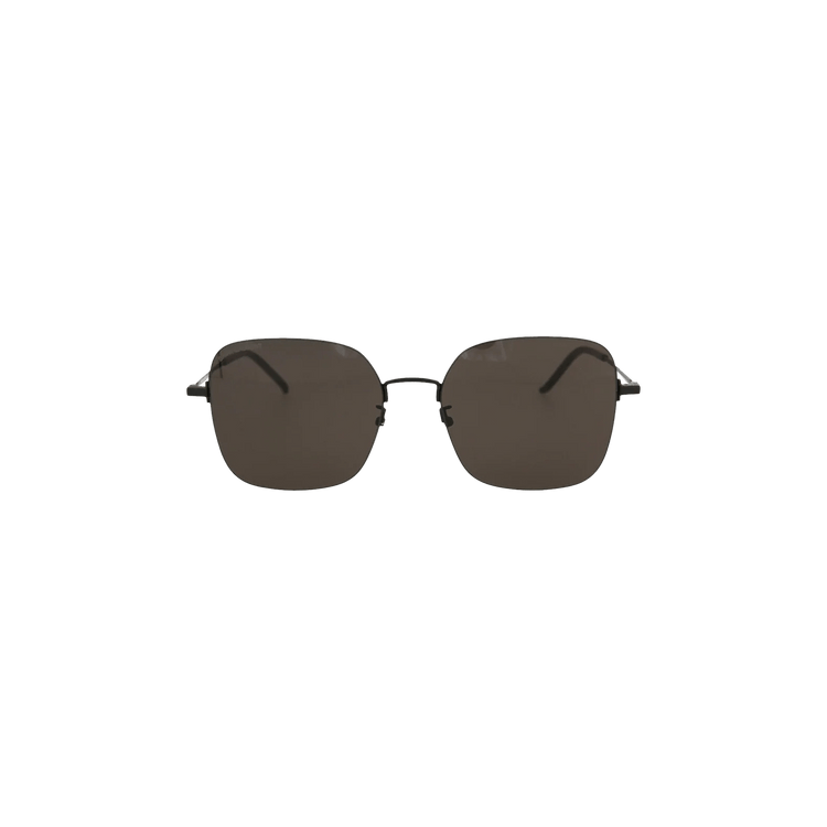 Saint Laurent Square Frame Sunglasses — Black