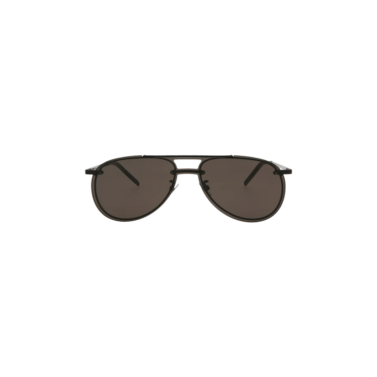 Saint Laurent Aviator Sunglasses — Black