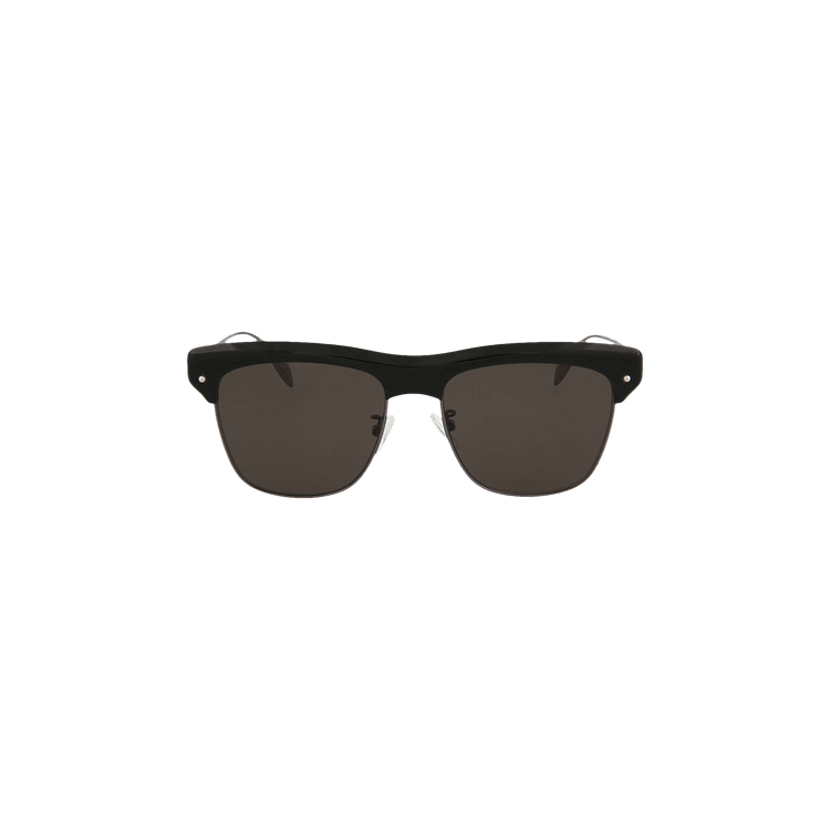 Alexander McQueen Square Frame Sunglasses — Black