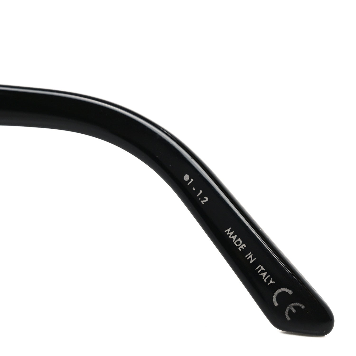 Dior Round Sunglasses — Black