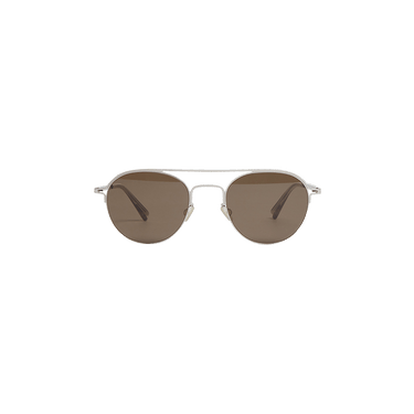 Mykita x Maison Margiela MMCRAFT015 Sunglasses — Silver