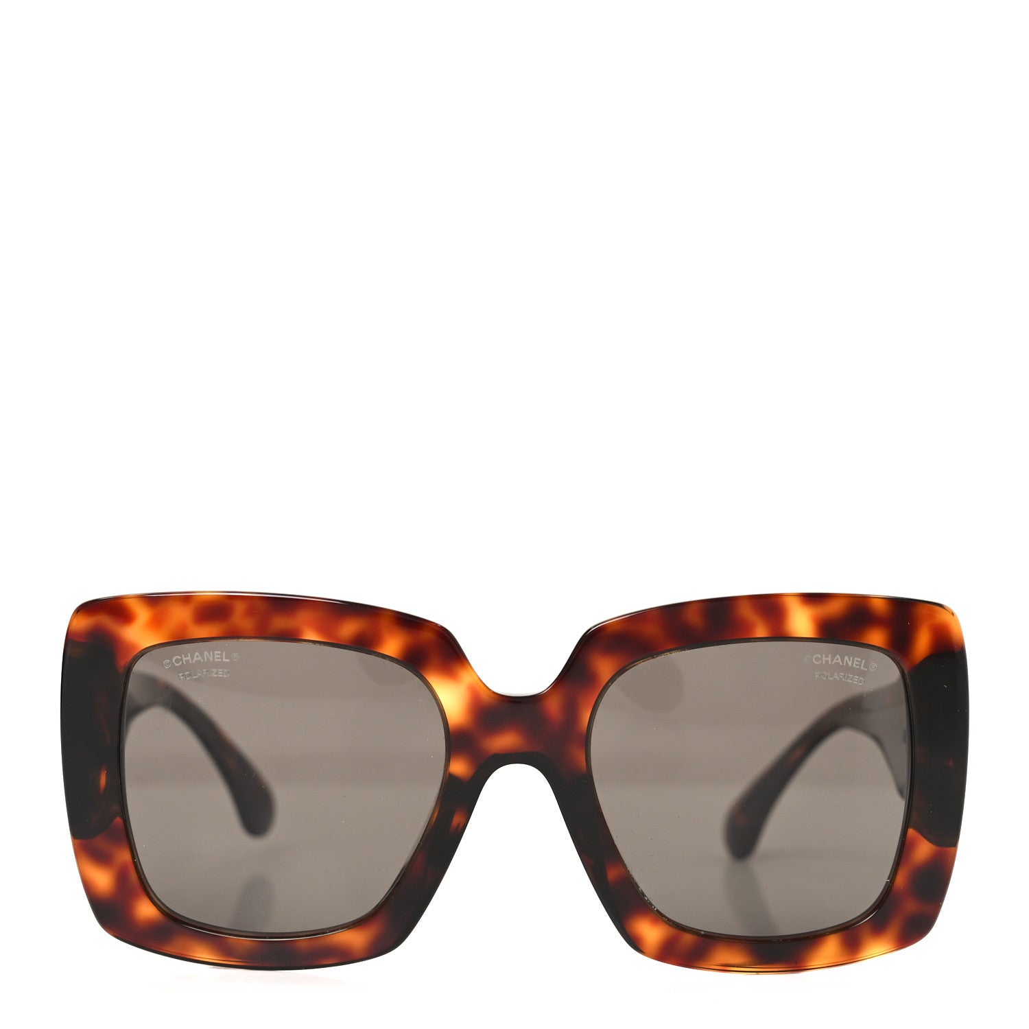 Chanel Square Sunglasses — Tortoise 5474-Q