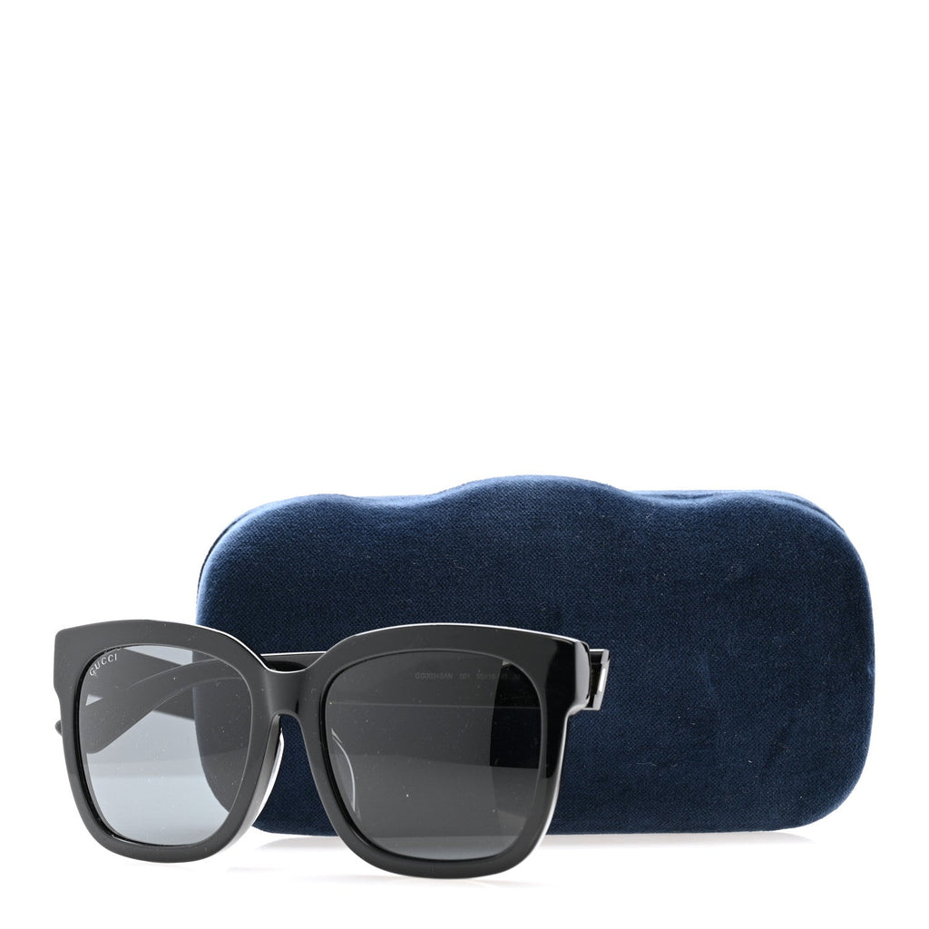 Gucci Square Sunglasses — Black
