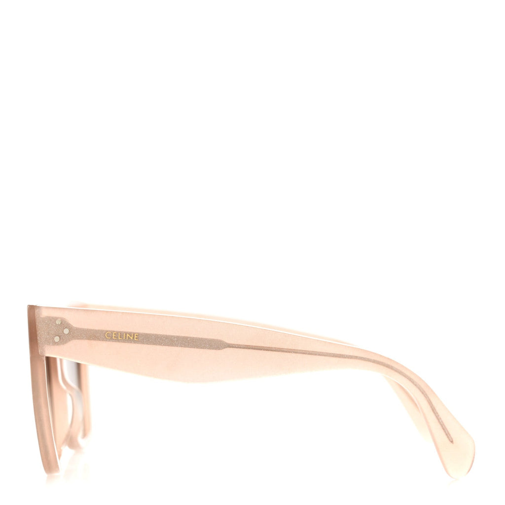 Celine Cat-Eye Sunglasses — Transparent