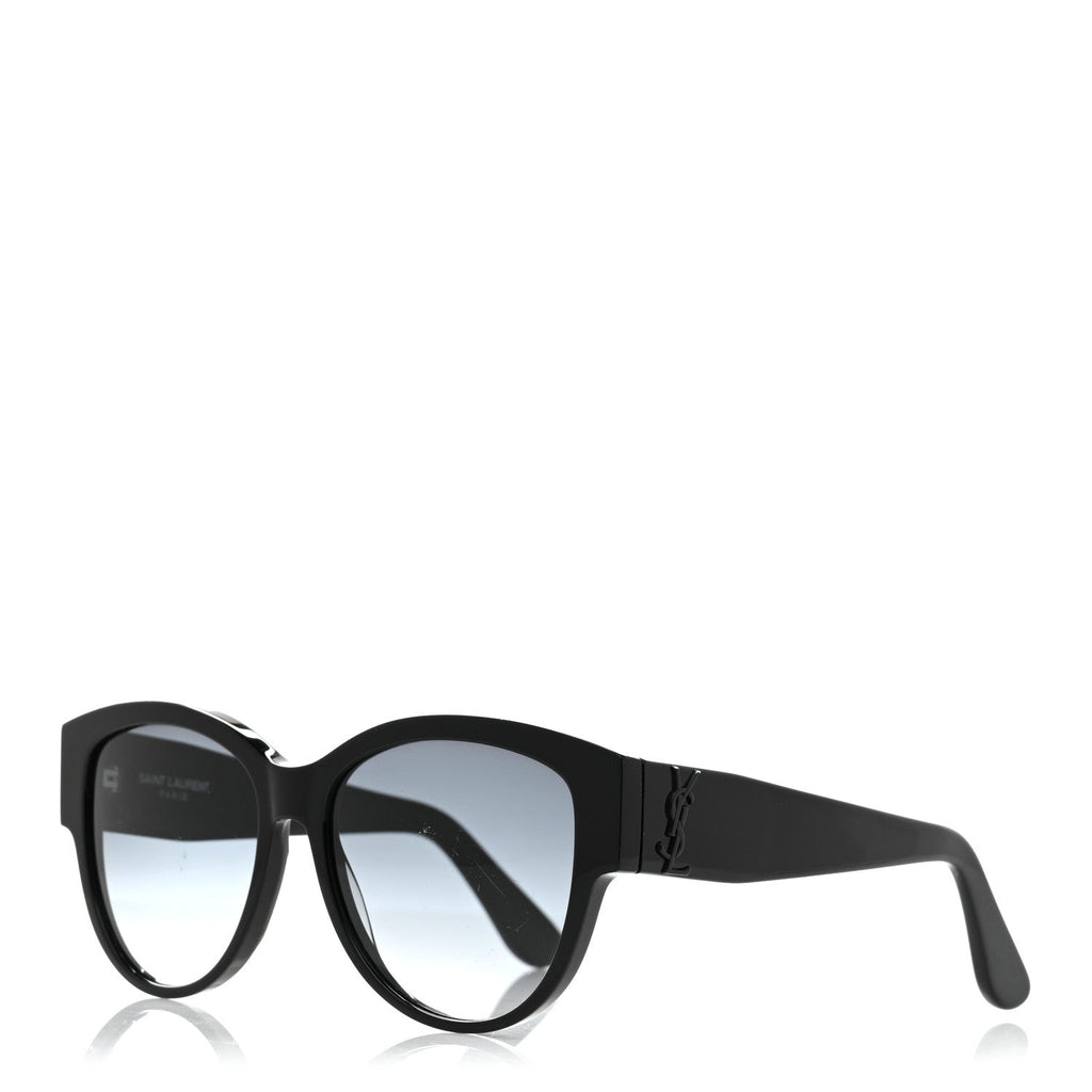 Saint Laurent Cat-Eye Sunglasses — Black