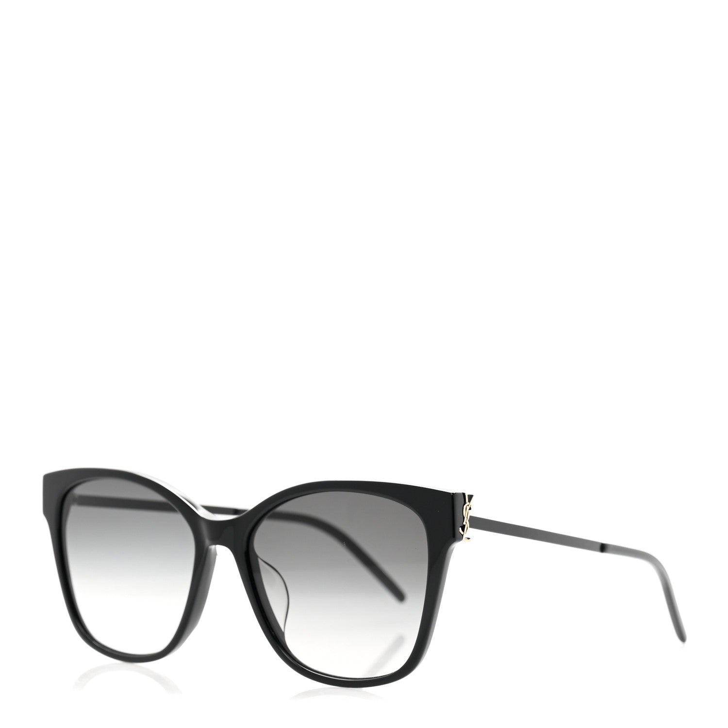 Saint Laurent Cat-Eye Sunglasses — Black