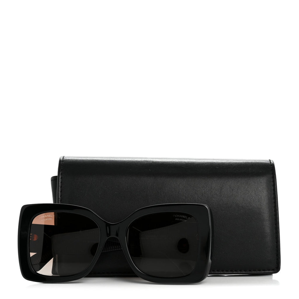 Chanel Square Sunglasses — Black 5494-A