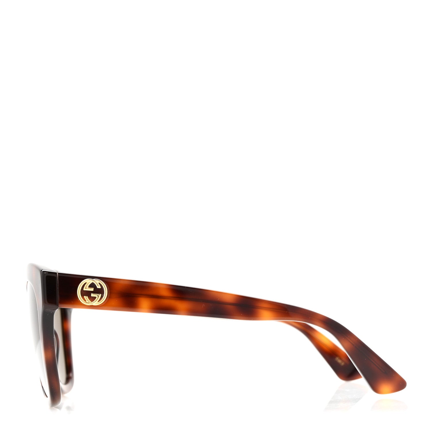 Gucci Square Sunglasses — Tortoise GG0029S