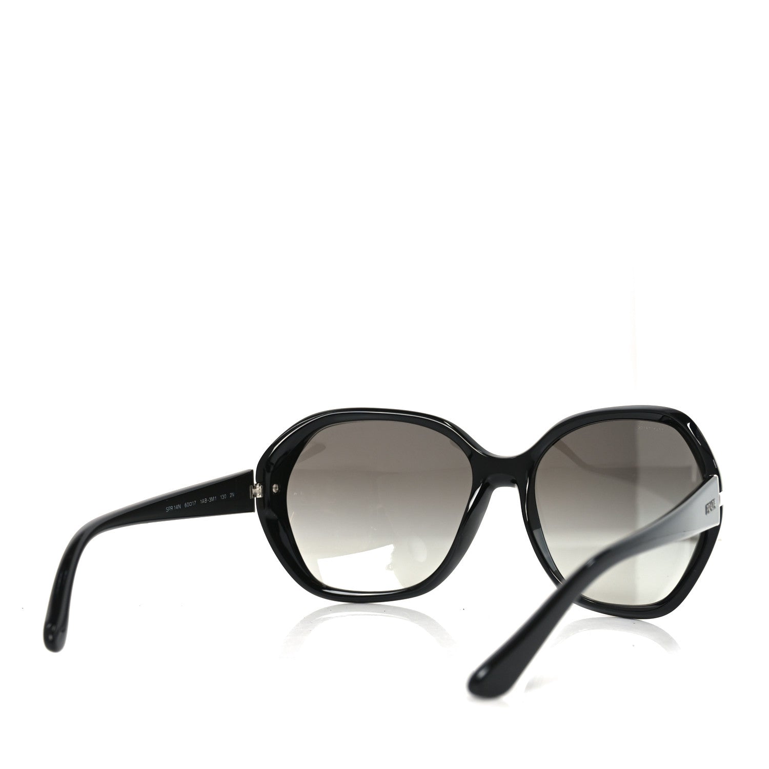 Prada Round Sunglasses — Black SPR14N